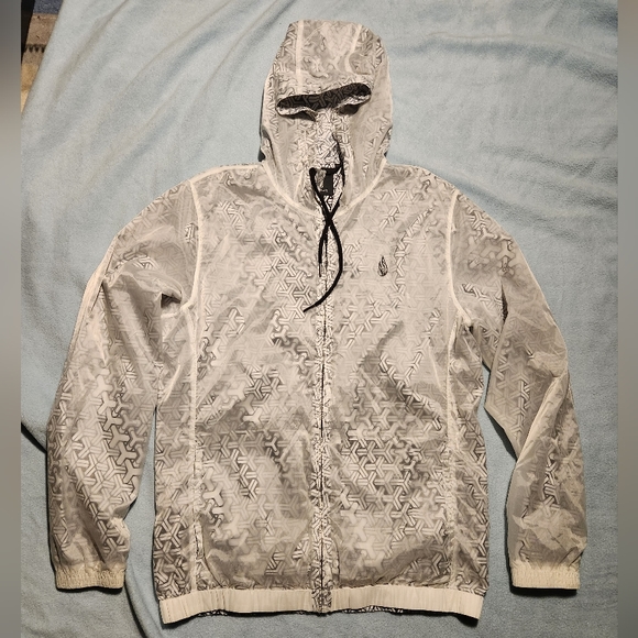 Threyda Translucent Windbreaker large. - Picture 1 of 6